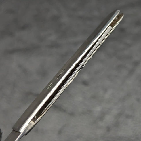 1936年 英国ヴィンテージ 純銀ハンドル ステンレスブレード 折りたたみナイフ